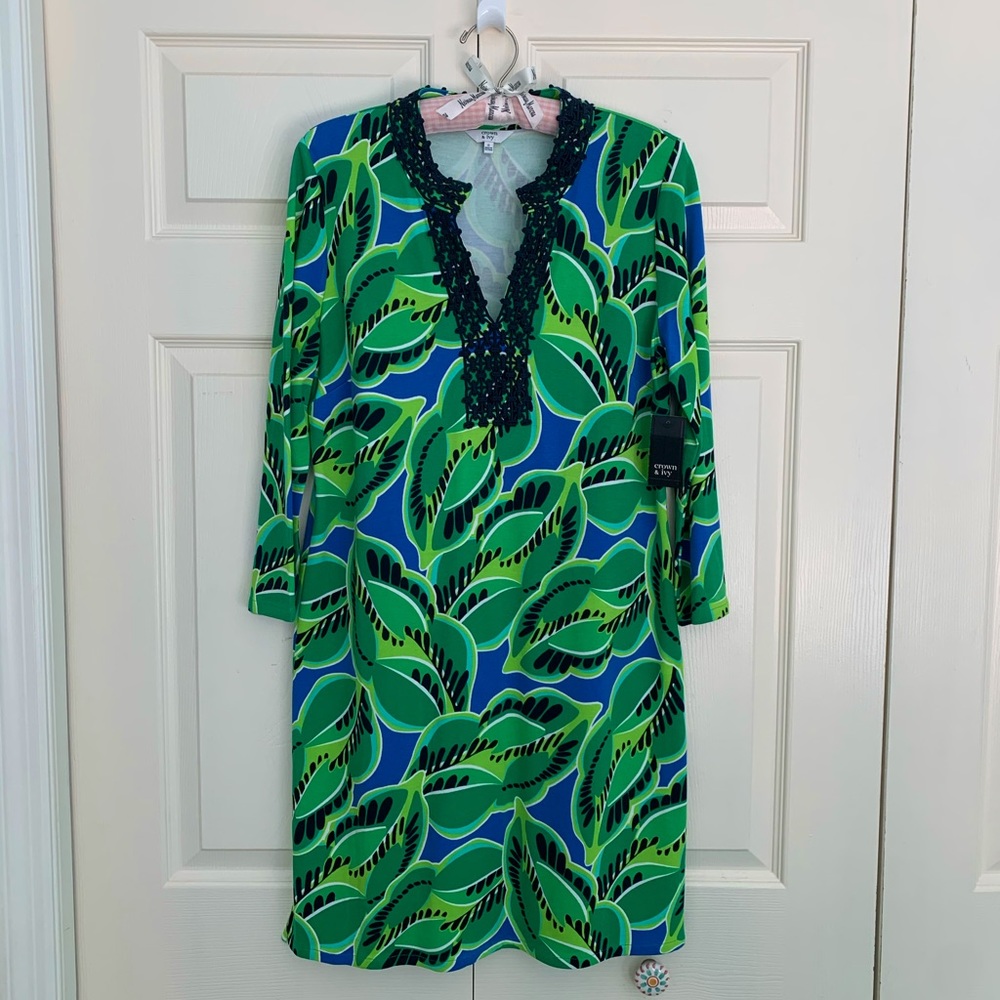 NWT Crown & Ivy Tunic Dress-Size Small